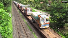 a ro-ro freight train